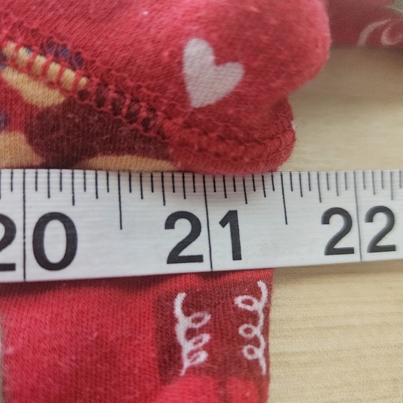 Disney Store Women's Winnie the Pooh Cotton 2pc PJ Set M Cozy Holiday‎ VTG - Picture 6 of 12